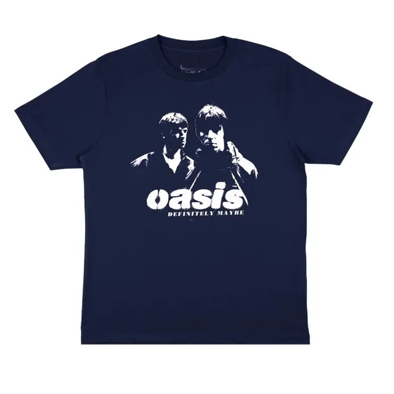 Oasis Oasis Band Summer New European and American Retro Casual Rock Music Trendy Brand Cotton Men's Short Sleeve T-Shirt