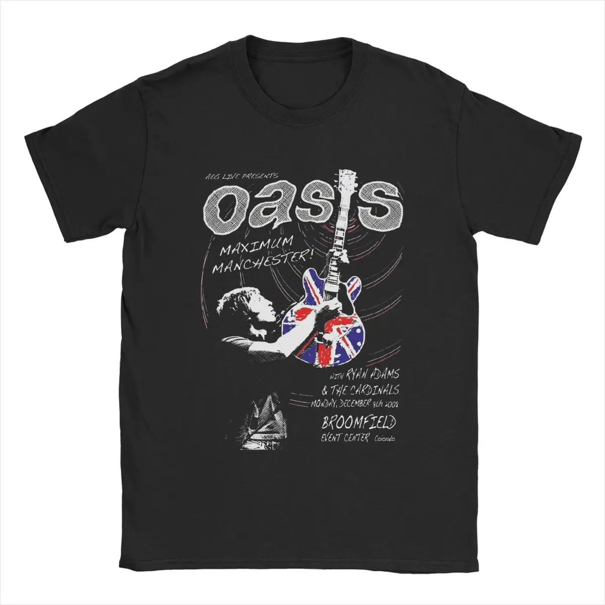 Rock Band O-Oasis Classic T-Shirt for Women Men Cotton T Shirt Y2K Short Sleeve Tee Shirt Summer Fashion Clothing Gift for Fans