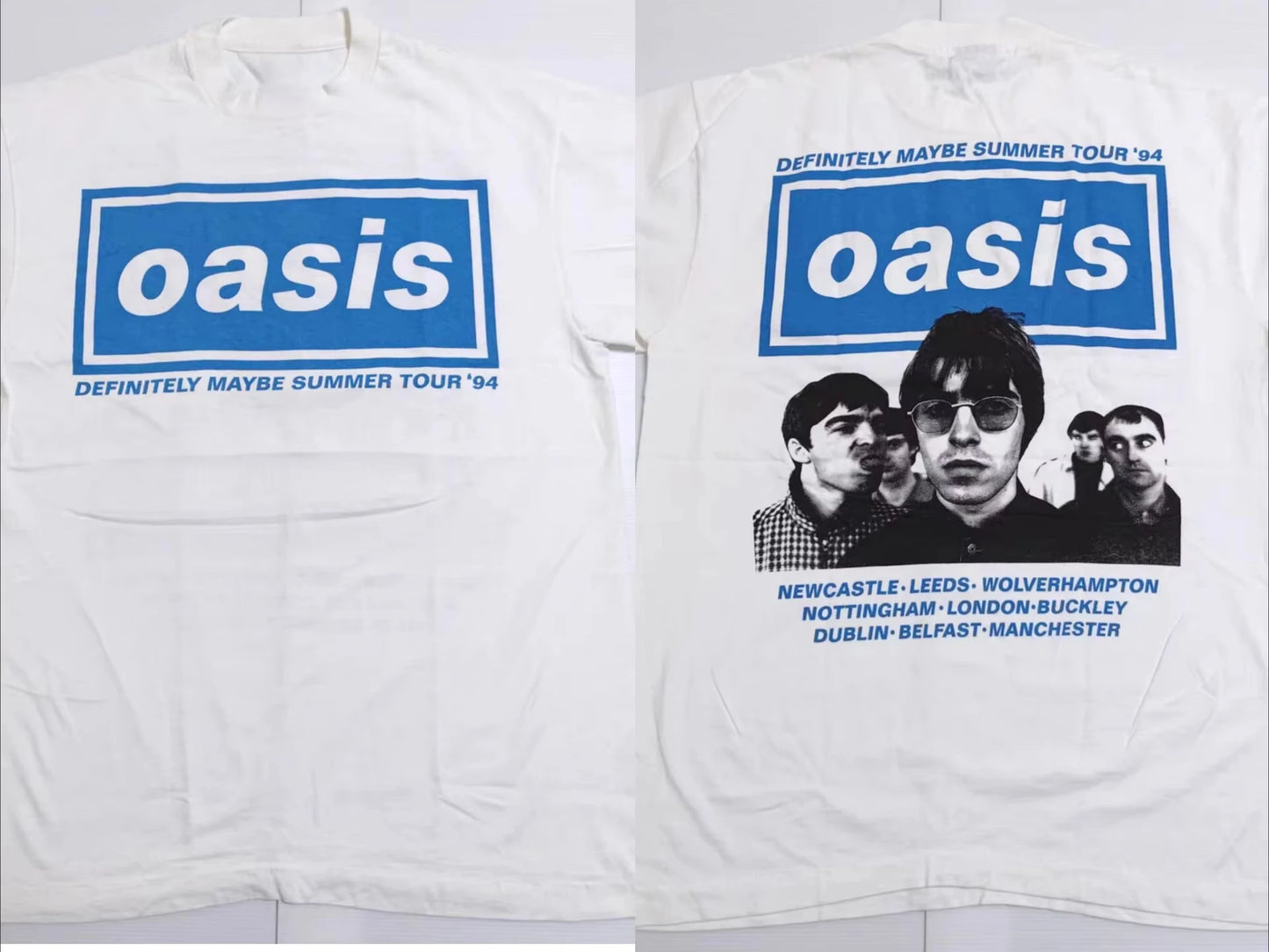 2025 Oasis Tour Peripheral Limit Women T-Shirts Trendy Cotton T-Shirt Women Versatile Loose Hot-selling Fashion Short Sleeve Top