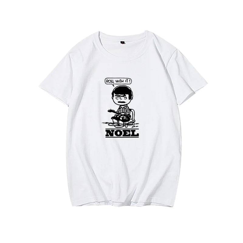American Fashion Brand Black Short Sleeved T-shirt for Men and Women Loose Cotton Couple T-shirt Student Base Shirt Trendy