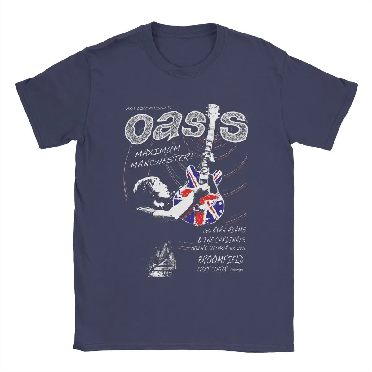 Rock Band O-Oasis Classic T-Shirt for Women Men Cotton T Shirt Y2K Short Sleeve Tee Shirt Summer Fashion Clothing Gift for Fans