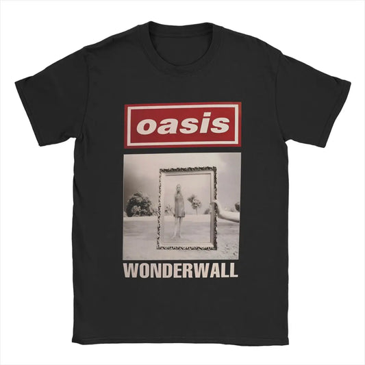 Rock Band O-Oasis Classic T-Shirt for Women Men Cotton T Shirt Y2K Short Sleeve Tee Shirt Summer Fashion Clothing Gift for Fans