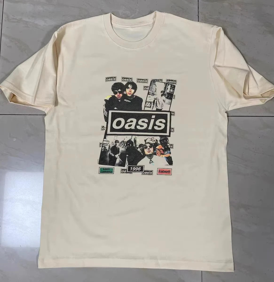 2025 Oasis Tour Peripheral Limit Women T-Shirts Trendy Cotton T-Shirt Women Versatile Loose Hot-selling Fashion Short Sleeve Top