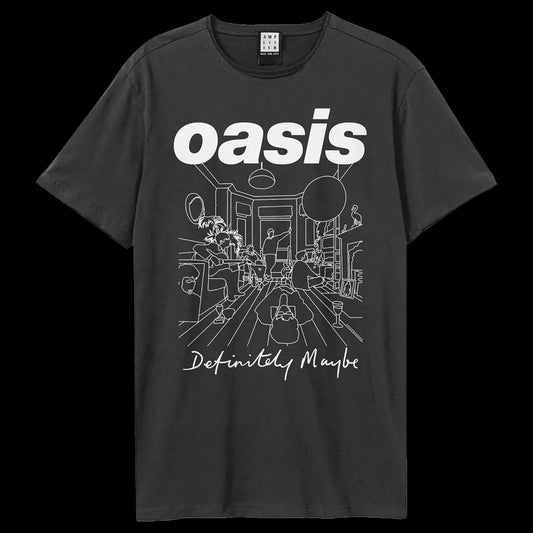 Hip Hop Street T Shirt Oasis Band Women Men Cotton Oversized Tees Oasis Rock Short Sleeve Men's T-shirt High Quality Streetwear