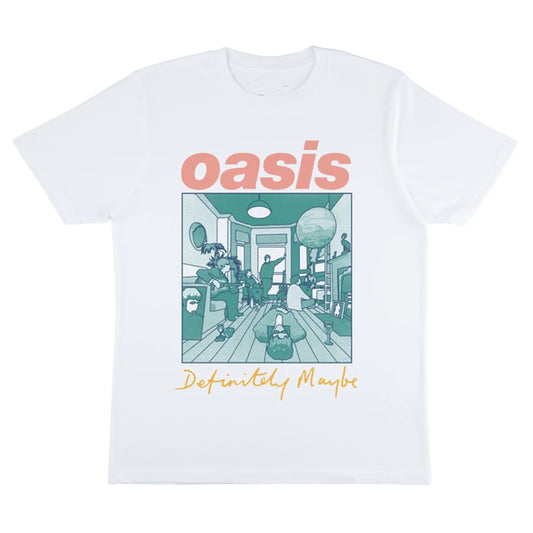 Hip Hop Street T Shirt Oasis Band Women Men Cotton Oversized Tees Oasis Rock Short Sleeve Men's T-shirt High Quality Streetwear