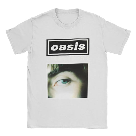 Rock Band O-Oasis Classic T-Shirt for Women Men Cotton T Shirt Y2K Short Sleeve Tee Shirt Summer Fashion Clothing Gift for Fans