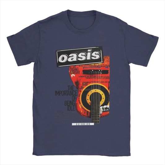 Rock Band O-Oasis Classic T-Shirt for Women Men Cotton T Shirt Y2K Short Sleeve Tee Shirt Summer Fashion Clothing Gift for Fans
